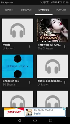 Musicify - Listen to millions of songs android App screenshot 0