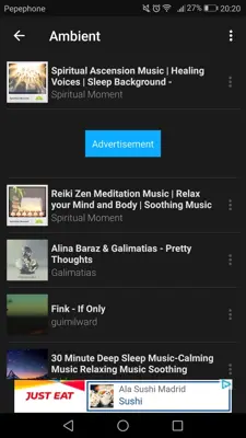 Musicify - Listen to millions of songs android App screenshot 1